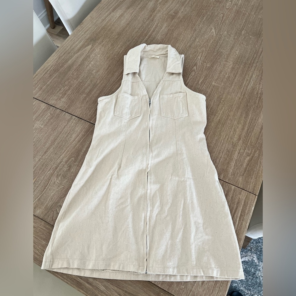 Entro Cream Textured Fabric